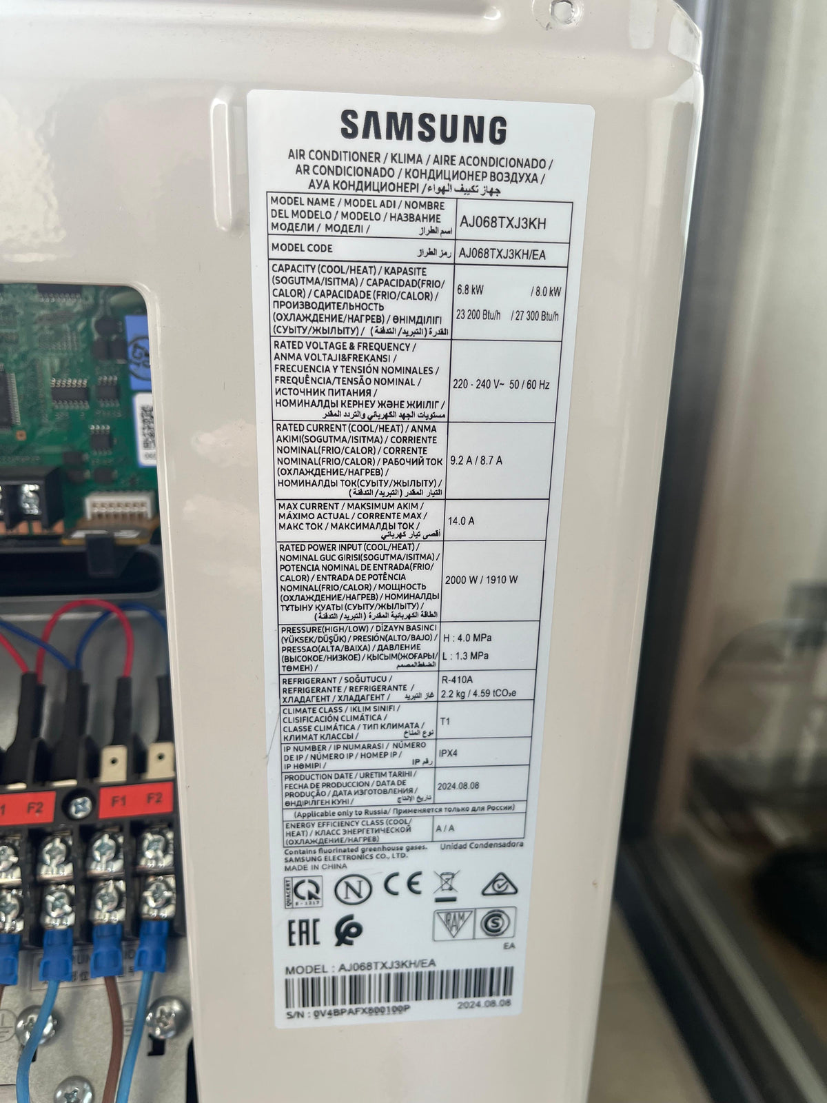 Inspección Técnica Multisplit Hogar