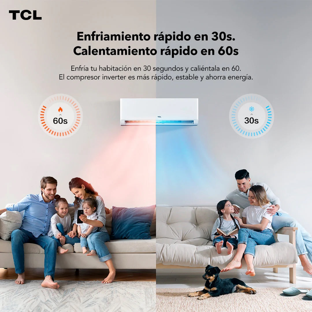 Aire Acondicionado Inverter BreezeIN 9000 BTU Wifi