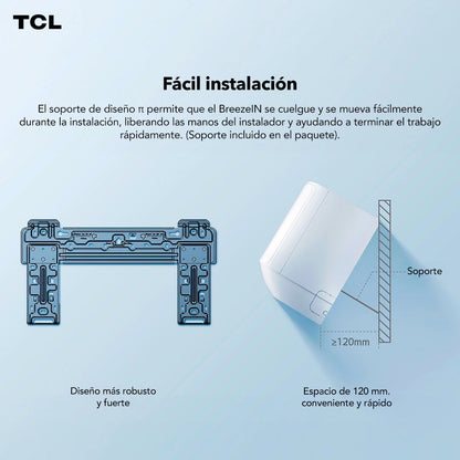 Aire Acondicionado Inverter BreezeIN 9000 BTU Wifi