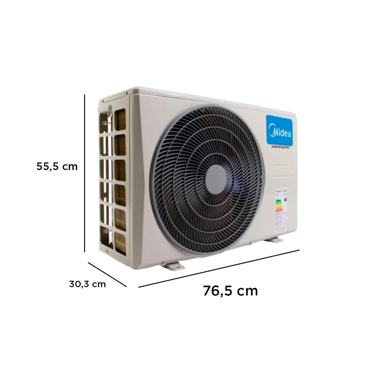 Aire Acondicionado Split Midea Inverter 18000 Btu Consola R32 Frio y Calor