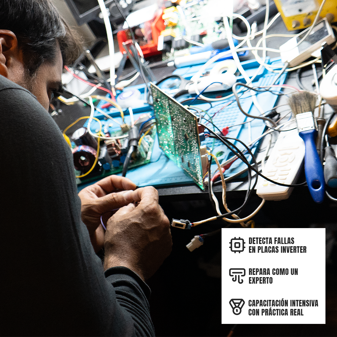 Capacitación en Fallas y Soluciones de Fallas en Aires Acondicionados Inverter 100% Práctico