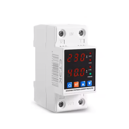 Protector de Voltaje Monofasico 140V-300V AC 63A EKVAP