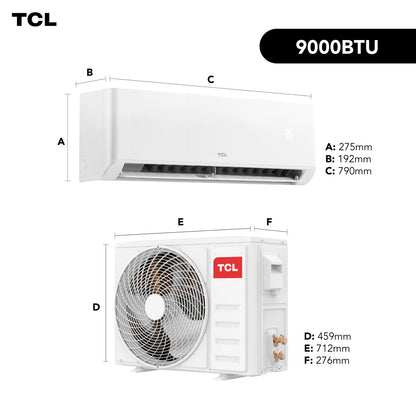 Aire Acondicionado Inverter BreezeIN 9000 BTU Wifi